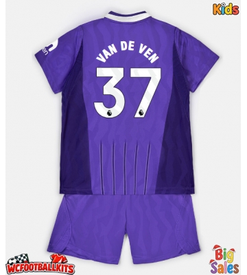 Tottenham Hotspur Micky van de Ven #37 Replica Third Stadium Kit for Kids 2026-27 Short Sleeve (+ pants)